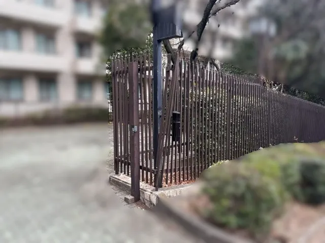 鉄柵1