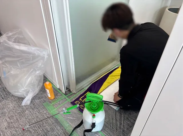 ガラスフィルム施工2